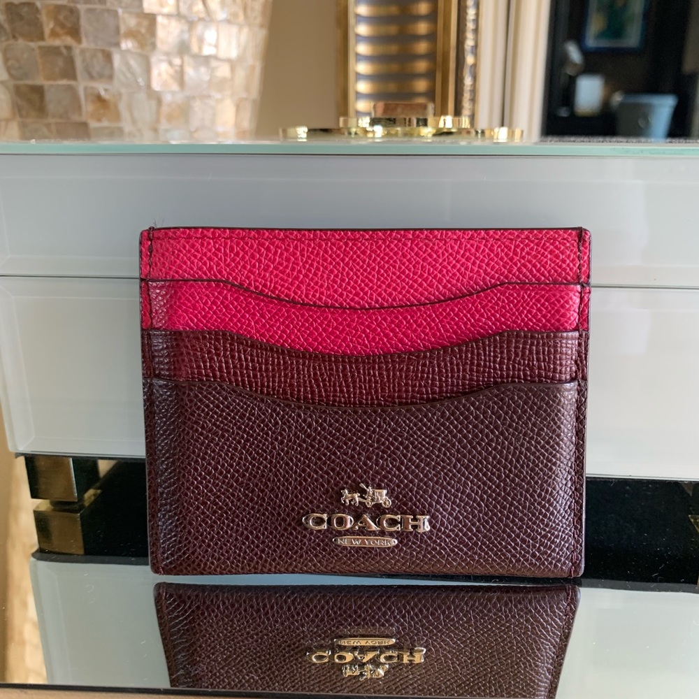 Coach card holder
